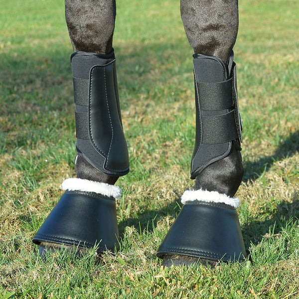 Equifit Essential Bell Boot with Sheepswool Top